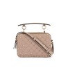 quilted poudré shoulder bag with golden studs