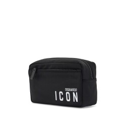 rectangular beauty case icon black