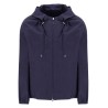 cotton hooded blouson