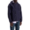 cotton hooded blouson