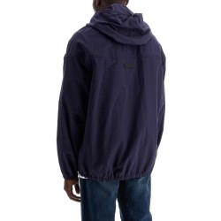 cotton hooded blouson