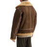 shearling aviator jacket for