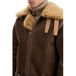 shearling aviator jacket for