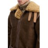 shearling aviator jacket for