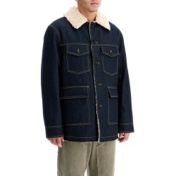 denim caban coat