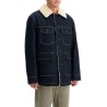 denim caban coat