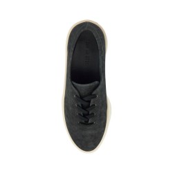 sneakers 101 minimalist in black suede