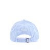 adjustable wide brim cotton cap office blue for women