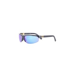 wraparound sunglasses with blue gray mirrored lenses 0mu a02s