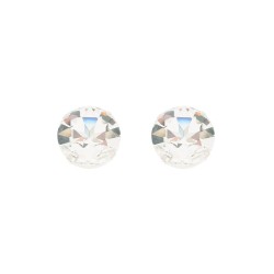 large crystal clip-on earrings