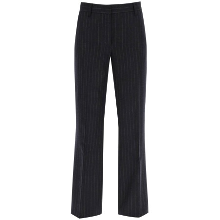 pinstripe flannel parchia trousers