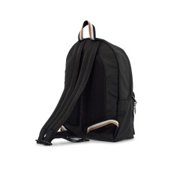 elegant and functional black backpack in rpl with front pocket catch_3.0