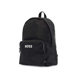 elegant and functional black backpack in rpl with front pocket catch_3.0