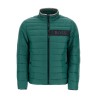 green down jacket with high collar regular fit and zip