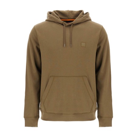 green zip-up hoodie with kangaroo pocket cotton