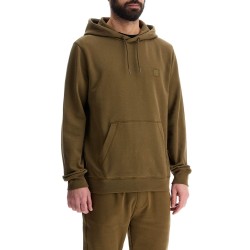 green zip-up hoodie with kangaroo pocket cotton