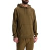 green zip-up hoodie with kangaroo pocket cotton