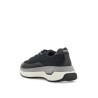 sneakers void_runn_ltny dark blue mix materials rubber sole