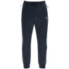 men's high-waisted dark blue hadiko pants with zip pockets