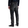 regular taper jeans mid rise charcoal cotton elastane