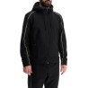 black zip-up hoodie for men saggy 1