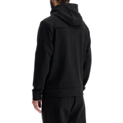 black zip-up hoodie for men saggy 1