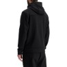 black zip-up hoodie for men saggy 1