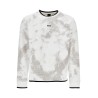 white high neck sweatshirt for men