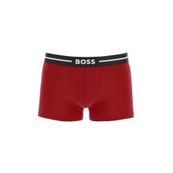 boxer trunk slim fit cotton 3 pieces black and red