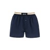 boxer shorts cotton set 2 pieces light blue and dark blue comfortable fit