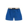 boxer shorts cotton set 2 pieces light blue and dark blue comfortable fit