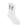 3 pairs of white cotton slim fit breathable socks