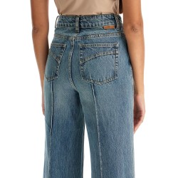 wide leg jeans illustration design product