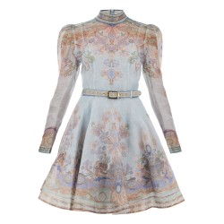 eden mini dress with belt