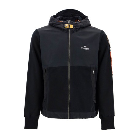 e  trident hooded zip-up sweat