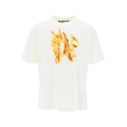 "burning monogram t