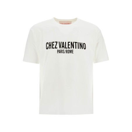 chez valentino print t-shirt