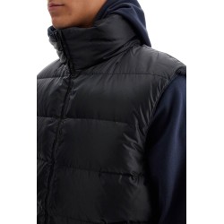 reversible down-filled vest