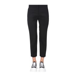 CROPPED STRAIGHT TROUSERS