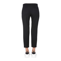 CROPPED STRAIGHT TROUSERS
