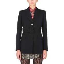 JACKET WITH MEDUSA BUTTON