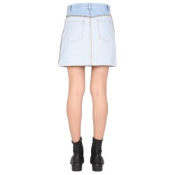 REVERS DENIM SKIRT
