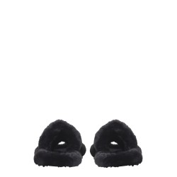 FUR SANDALS