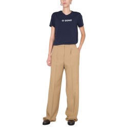 GABARDINE TROUSERS