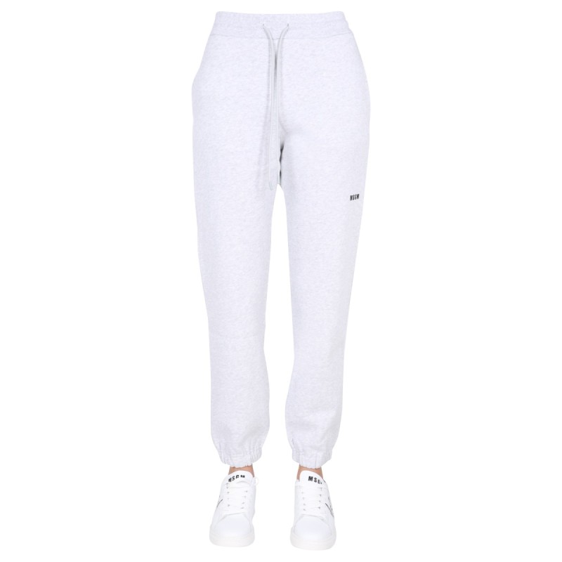 JOGGING PANTS WITH LOGO PRINT