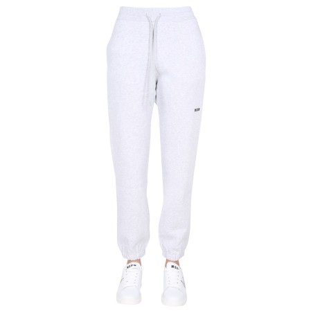 JOGGING PANTS WITH LOGO PRINT