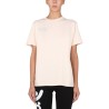 T-SHIRT WITH CRYSTAL LOGO