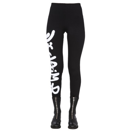 LEGGINGS WITH LOGO PRINT