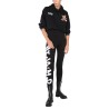 LEGGINGS WITH LOGO PRINT
