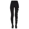 LEGGINGS WITH LOGO PRINT